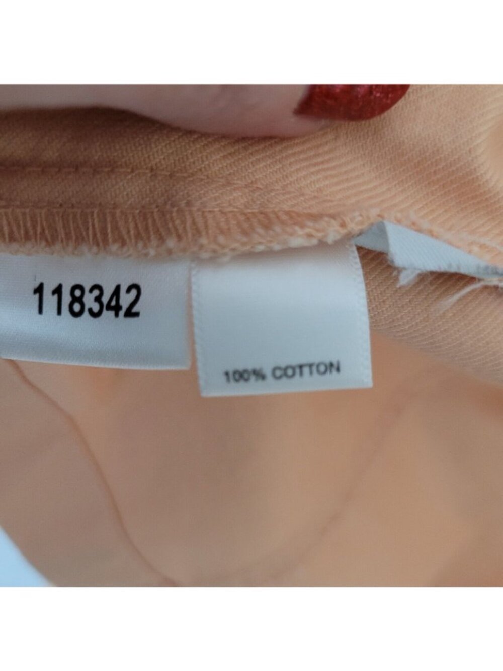 Ann Taylor Loft Lightweight Jacket Womens Size 4 Peach Pockets 3 Button Casual - Picture 8 of 12